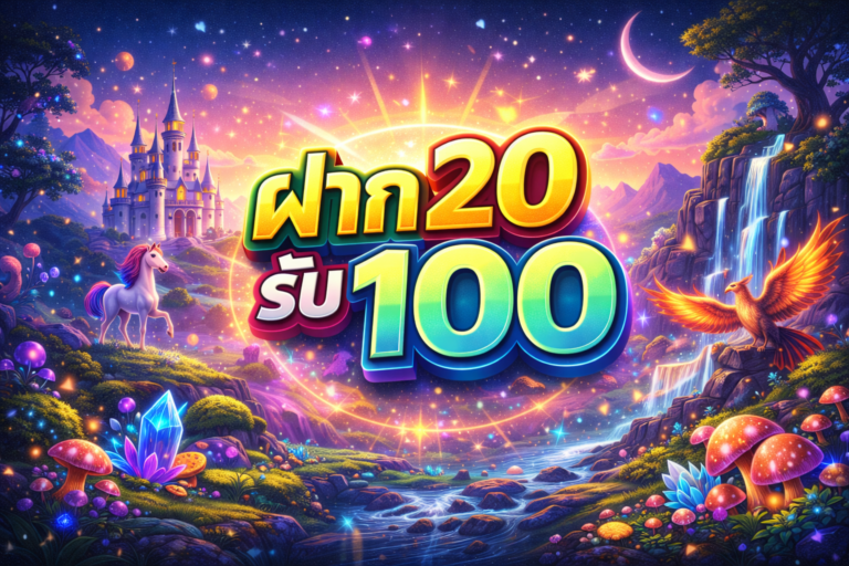 ฝาก 20 รับ 100